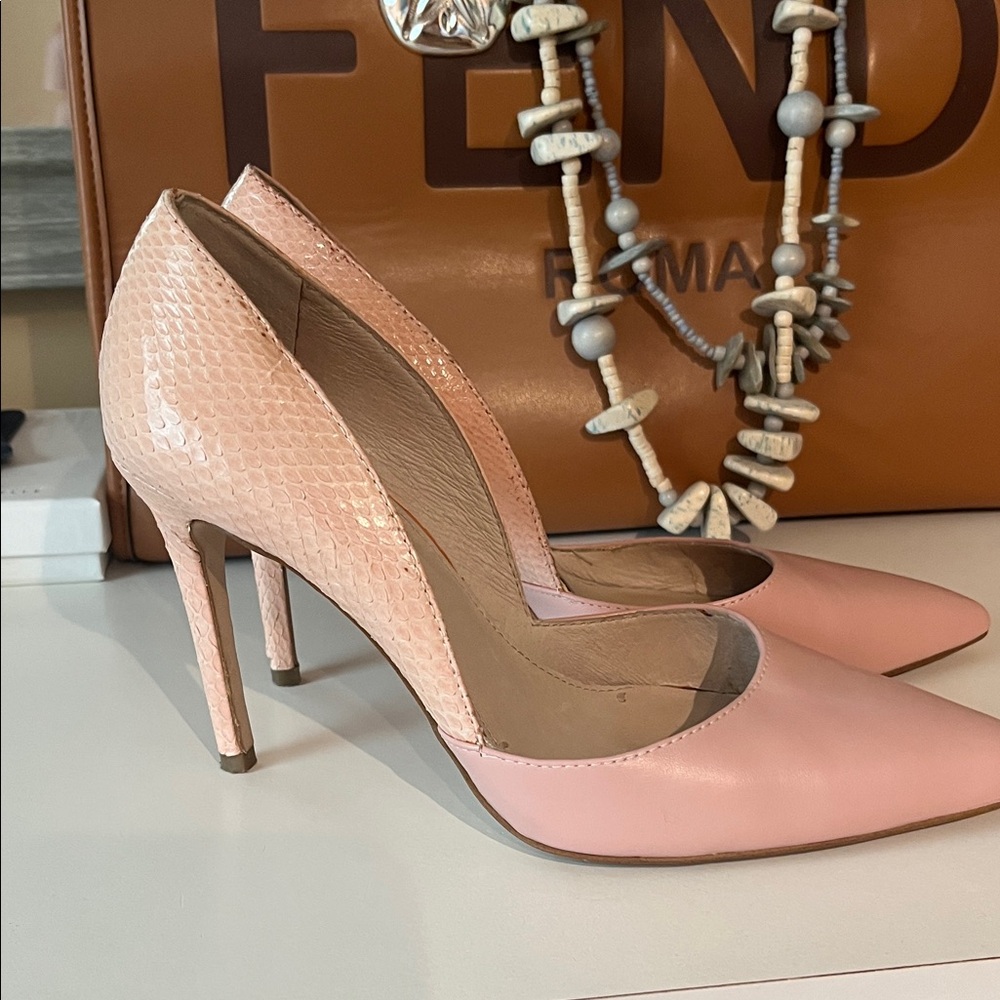 Louise et Cie Blush Pink Heels